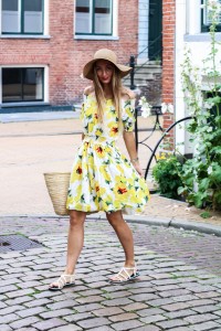 lemon dress