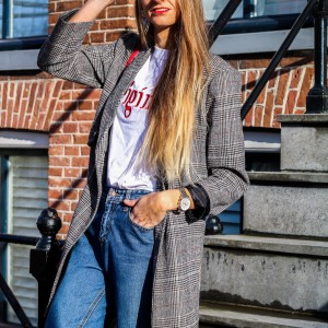 geruite blazer