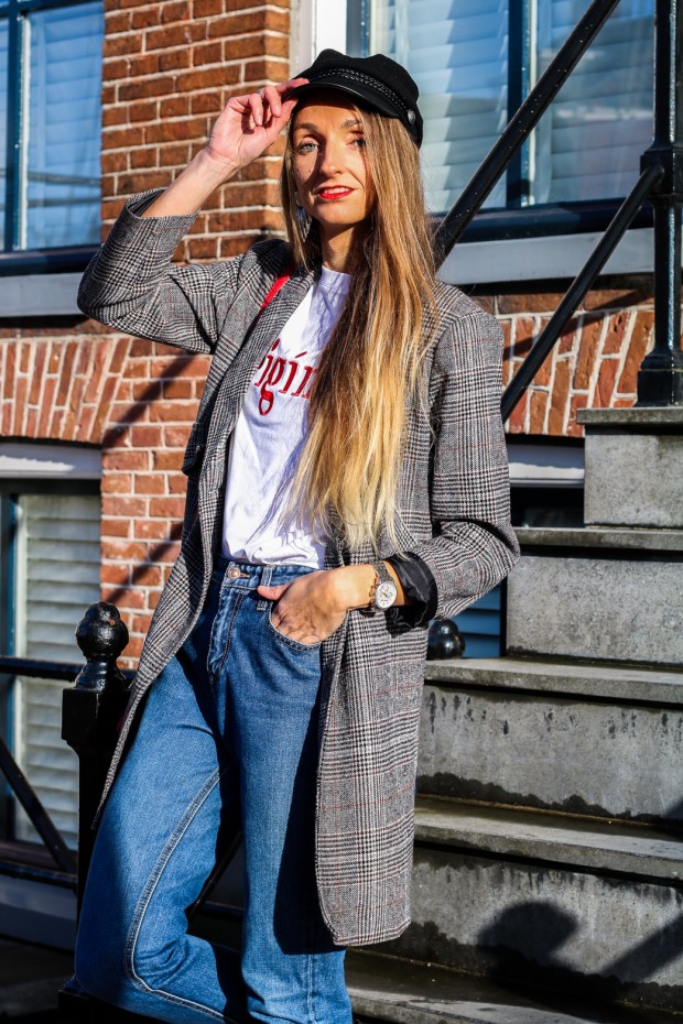 geruite blazer