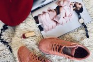 pink sneaker
