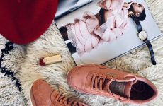 pink sneaker