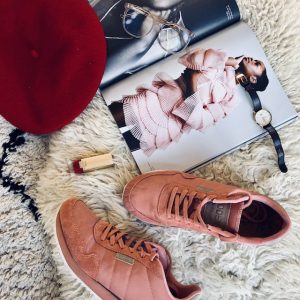 pink sneaker